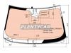 XYG 8836AGAHMPVW6X LFW/W/X Стекло лобовое с обогревом в клей VOLVO S80 SEDAN/V70 XC70 2013-
