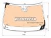 XYG 8841AGNHMPVWZ6XLFWX Стекло лобовое с полным обогревом + дд + 2 камеры VOLVO S60 4D 13-19