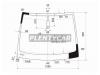 XYG A190-VSLFW/X Стекло лобовое в клей MERCEDES A-CLASS W168 1997-2004