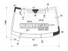 XYG A230AGNMV1GLFWX Стекло лобовое (Датчик дождя) Chrysler Town&amp;Country 11-15 / Dodge Caravan 07-18
