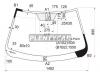 XYG ACV40-L-VSCPLFW/X Стекло лобовое в клей TOYOTA CAMRY 2006-