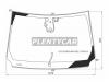 XYG AJ21AGNCHMOVWZLFWHX Стекло лобовое с обогревом щеток + дд + камера JEEP COMPASS (MP) 17-