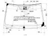 XYG AS30-L-VCPSHLFW/H/X Стекло лобовое с обогревом щеток в клей TOYOTA RAV4  #CA3# 05- (дд,молдинг)