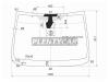 XYG ASTRA-10-VCLFW/X Стекло лобовое в клей OPEL ASTRA J 5D HBK/WGN 10-