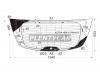 XYG ASTRA-HBK-10RW/H/X Стекло заднее (крышка багажника) с обогревом OPEL ASTRA J 5D HBK 10-