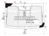 XYG ASTRA-SED-10 RW/H/X Стекло заднее OPEL ASTRA J 4D SED 10-