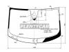 XYG AU-A3-14-SED-VCSS LFW/X Стекло лобовое в клей AUDI A3 13-