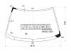 XYG BD4LFW/X Стекло лобовое в клей SUBARU LEGACY 93-98 4/5D