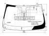 XYG BMW-X1-16-VCS LFW/X Стекло лобовое в клей BMW X1 (F48) 5D SUV 16-