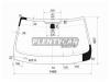 XYG BMW-X1-VCLFW/X Стекло лобовое в клей BMW X1 E84 09-