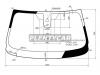 XYG BMW-X4-15-VCSSH LFW/X Стекло лобовое в клей BMW X4 F26 2014-