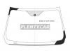 XYG BT50-12-VCP LFW/X Стекло лобовое в клей MAZDA BT50/FORD RANGER PICK UP 2011-