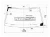 XYG BT50LFW/X Стекло лобовое в клей MAZDA BT50 / FORD NEW RANGER PICK UP 2007-