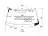 XYG C280LFW/X Стекло лобовое в клей MERCEDES BENZ C-CLASS W202 93-00 4/5D