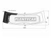 XYG CHRJ68RWHX Стекло заднее с обогревом CHERY TIGGO 4 17-