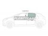 XYG CI-DS5 RD/LH Стекло заднее левое опускное CITROEN DS5 5D HATCHBACK 2012-
