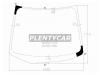 XYG CM20-RLFW/X Стекло лобовое в клей TOYOTA IPSUM 01-09