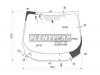 XYG C-MAX-10-VCP LFW/X Стекло лобовое в клей  FORD C-MAX MPV 2010-