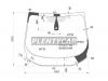 XYG C-MAX-10-VSC LFW/X Стекло лобовое в клей FORD C-MAX MPV 2010-