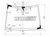 XYG C-MAX-VCSLFW/X Стекло лобовое в клей FORD C-MAX MPV 03-