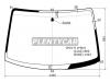 XYG CP10-RLFW/X Стекло лобовое в клей TOYOTA YARIS VERSO/FUNCARGO 99-05