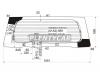XYG DB09654 RW/H/X Стекло заднее (крышка багажника) с обогревом FORD EXCURSION 4D UTILITY 2000-