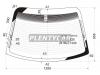 XYG DB09854RW/H/X Стекло заднее с обогревом CHRYSLER SEBRING 4D SEDAN 2001-
