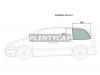 XYG DQ08922 SR/LH/X Стекло кузова среднее  левое цельное DODGE GRAND CARAVAN MINI VAN 1996-