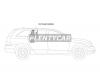 XYG DV10440 RQ/RH Стекло форточки (уголок) задней правой двери CHRYSLER PACIFICA 4D UTILITY 2004-2005