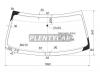XYG DW01482LFW/X Стекло лобовое в клей FORD EXPEDITION/NAVIGATOR 4D UTILITY 2003-