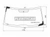 XYG DW01548LFWX Стекло лобовое Ford F150 03-08