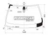 XYG E39-2LFW/X Стекло  лобовое  в  клей  BMW  5-SER  E39  95-01  4/5D - датчик совместно