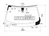 XYG E83-VCSLFW/X Стекло лобовое в клей BMW X3 E83 04-10