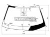 XYG ES-13-L-VCP LFW/X Стекло лобовое в клей LEXUS ES 13-