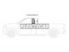 XYG F150-2D SW/LH/X Стекло кузова (собачник) заднее левое FORD F150/250/350 2D 03-