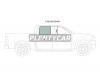 XYG F150-4D RD/RH Стекло заднее правое опускное FORD F150/250/350 4D 03-