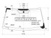 XYG FJ150-VCPLFW/X Стекло лобовое в клей TOYOTA LAND CRUISER PRADO/LEXUS GX460 2009-