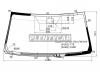 XYG FJ200-L-VCPSH-GN LFW/H/X Стекло лобовое с обогревом щеток в клей(зеленая полоса) TOYOTA LAND CRUISER/LEXUS LX570 07-