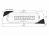 XYG FJ300RWHX Стекло заднее с обогревом TOYOTA LAND CRUISER 300 21-