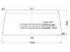 XYG FJ70VLFW Стекло лобовое в резинку TOYOTA LAND CRUISER PRADO VAN 1984- выпускается до сих пор