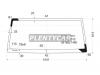 XYG FJ79-VLFW/X Стекло лобовое в клей TOYOTA LANDCRUISER FJ79 09-
