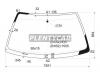 XYG FW00463LFW/X Стекло лобовое в клей AUDI 100 83-90 4/5D