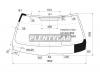 XYG FW00707LFW/X Стекло лобовое в клей MERCEDES BENZ S-CLASS W140 91-98