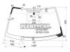 XYG FW02155LFW/H/X Стекло лобовое с обогревом щеток в клей SUBARU LEGACY/OUTBACK 98-03 4/5D LHD