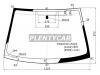 XYG FW02159LFWX СТЕКЛО ЛОБОВОЕ В КЛЕЙ TOYOTA VITZ/YARIS/ECHO/PLATZ