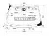 XYG FW02271LFW/X Стекло лобовое в клей MERCEDES BENZ C-CLASS W203 00-06 4/5D