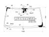 XYG FW02366LFW/X Стекло лобовое в клей TOYOTA LAND CRUISER PRADO 3/5D/LEXUS GX470 2002-2009