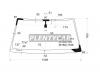 XYG FW02371LFW/X Стекло лобовое в клей TOYOTA HILUX SURF/4-RUNNER 02-09