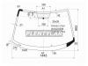XYG FW02461LFW/X Стекло лобовое в клей MAZDA 3 2003-2009 4/5D