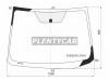 XYG FW03578LFWX Стекло лобовое TOYOTA PRIUS C (NHP10) 2012-